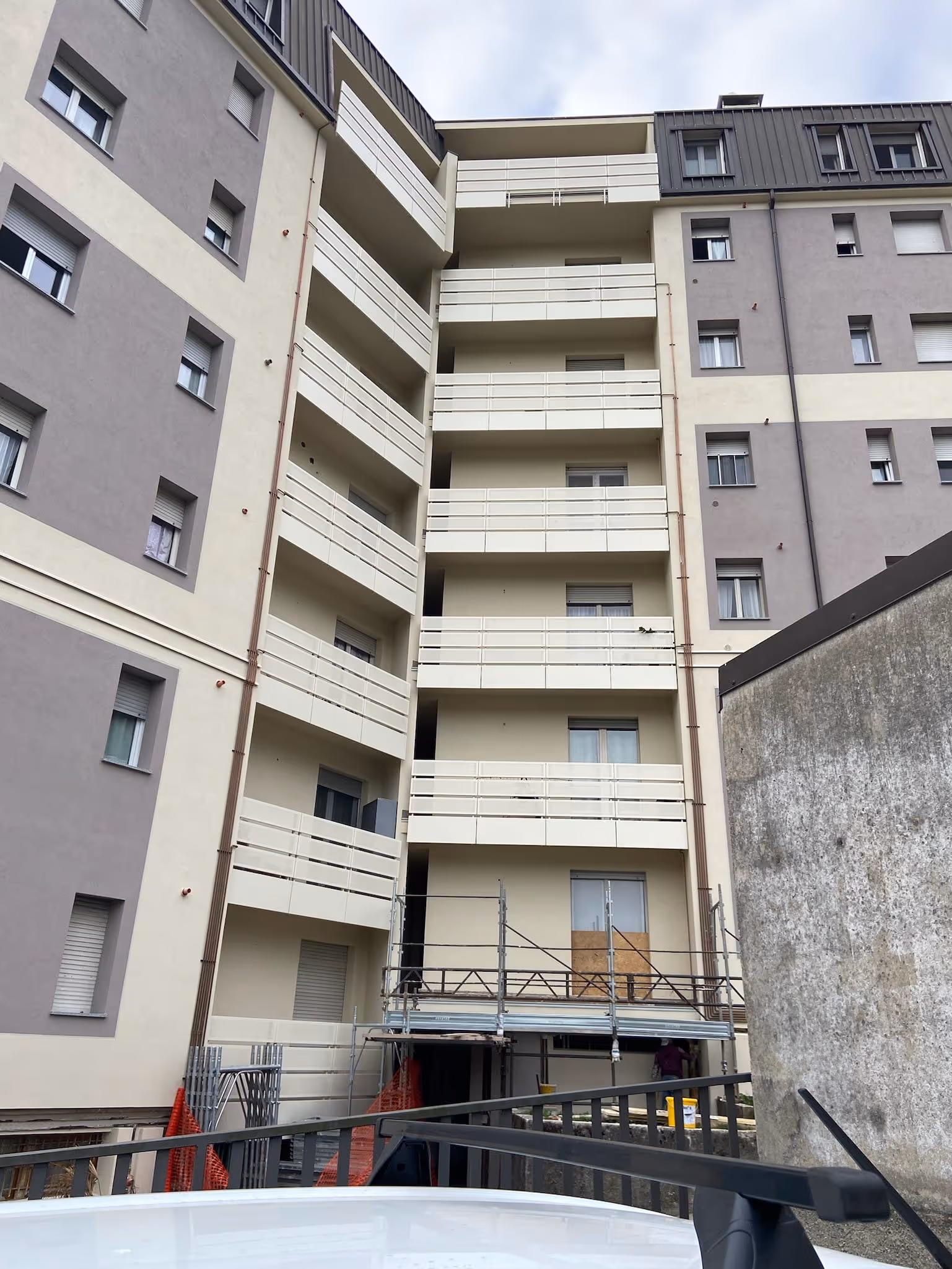 Parapetti balconi taglio laser in ferro