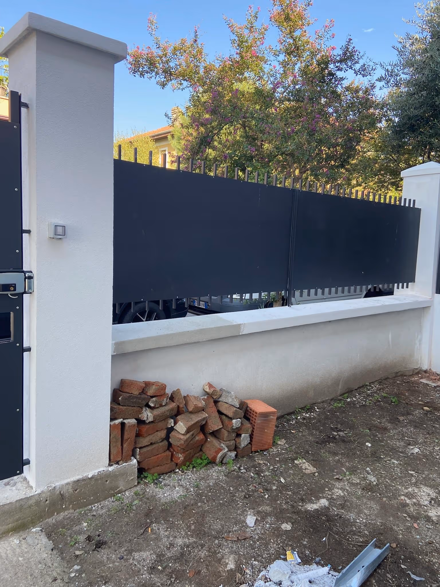 Recinzioni da giardino in metallo su misura