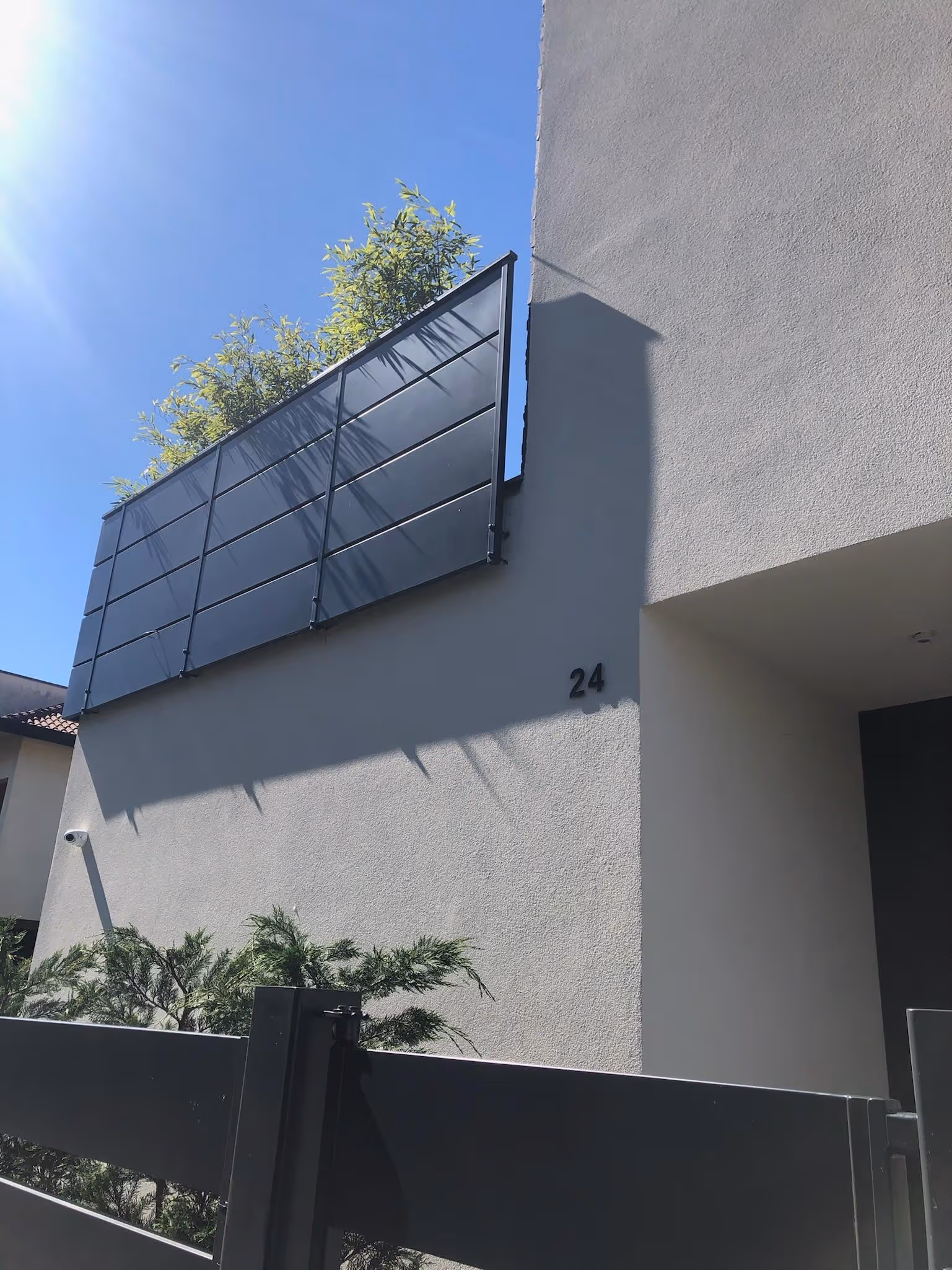 parapetti balconi in ferro con taglio laser