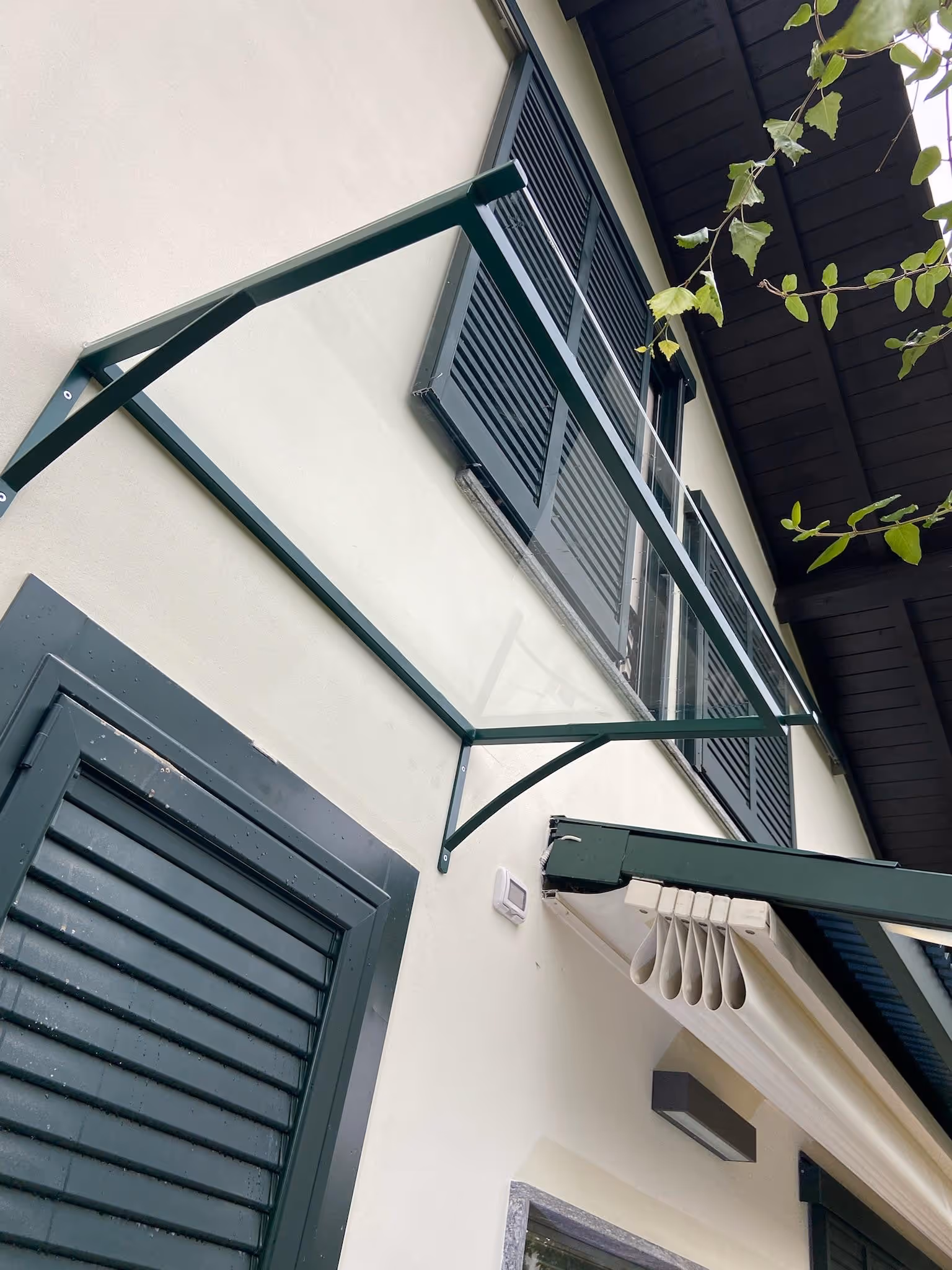 Pensiline in ferro Monza