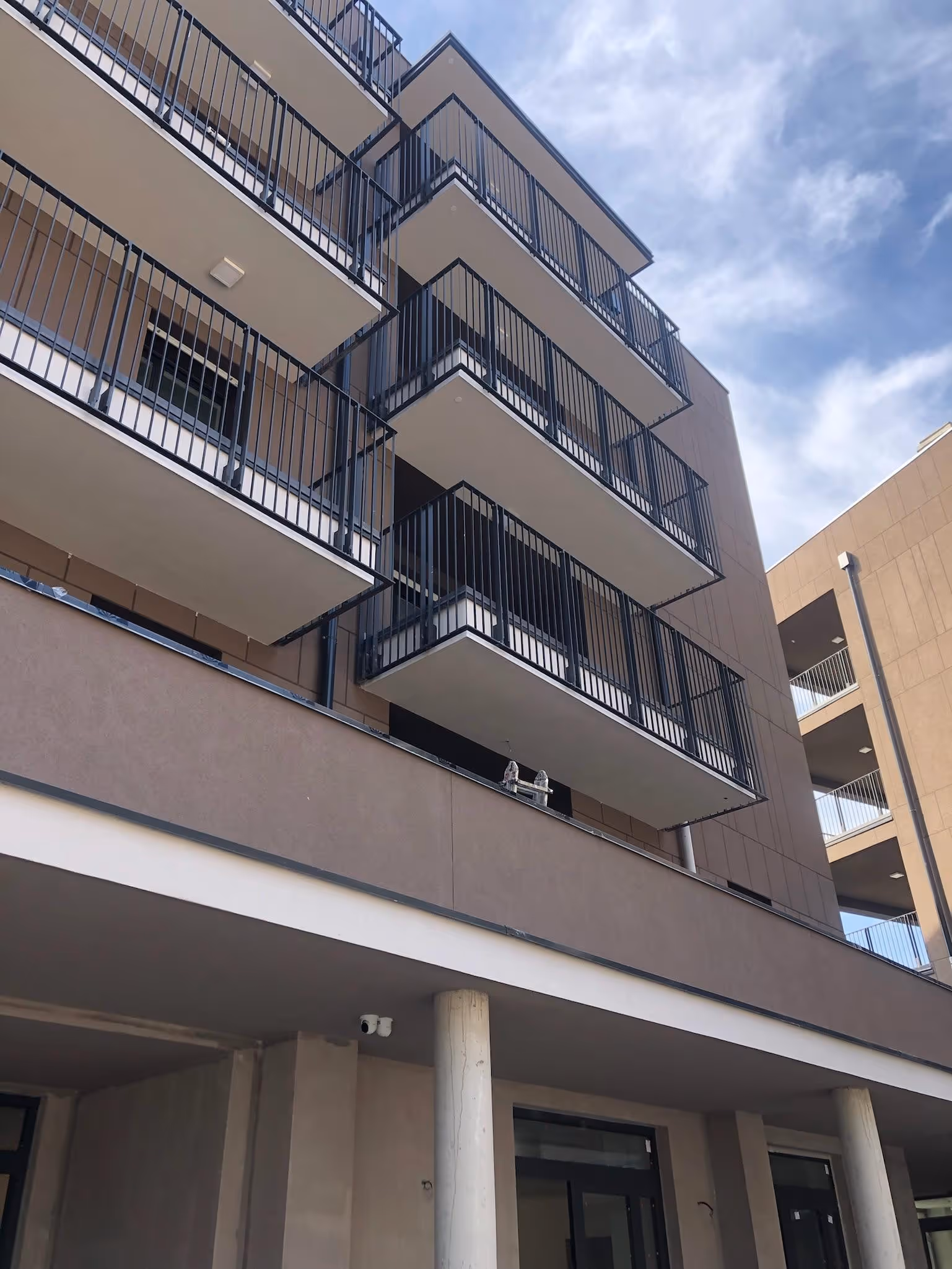 Balconi ringhiere esterni in ferro battuto