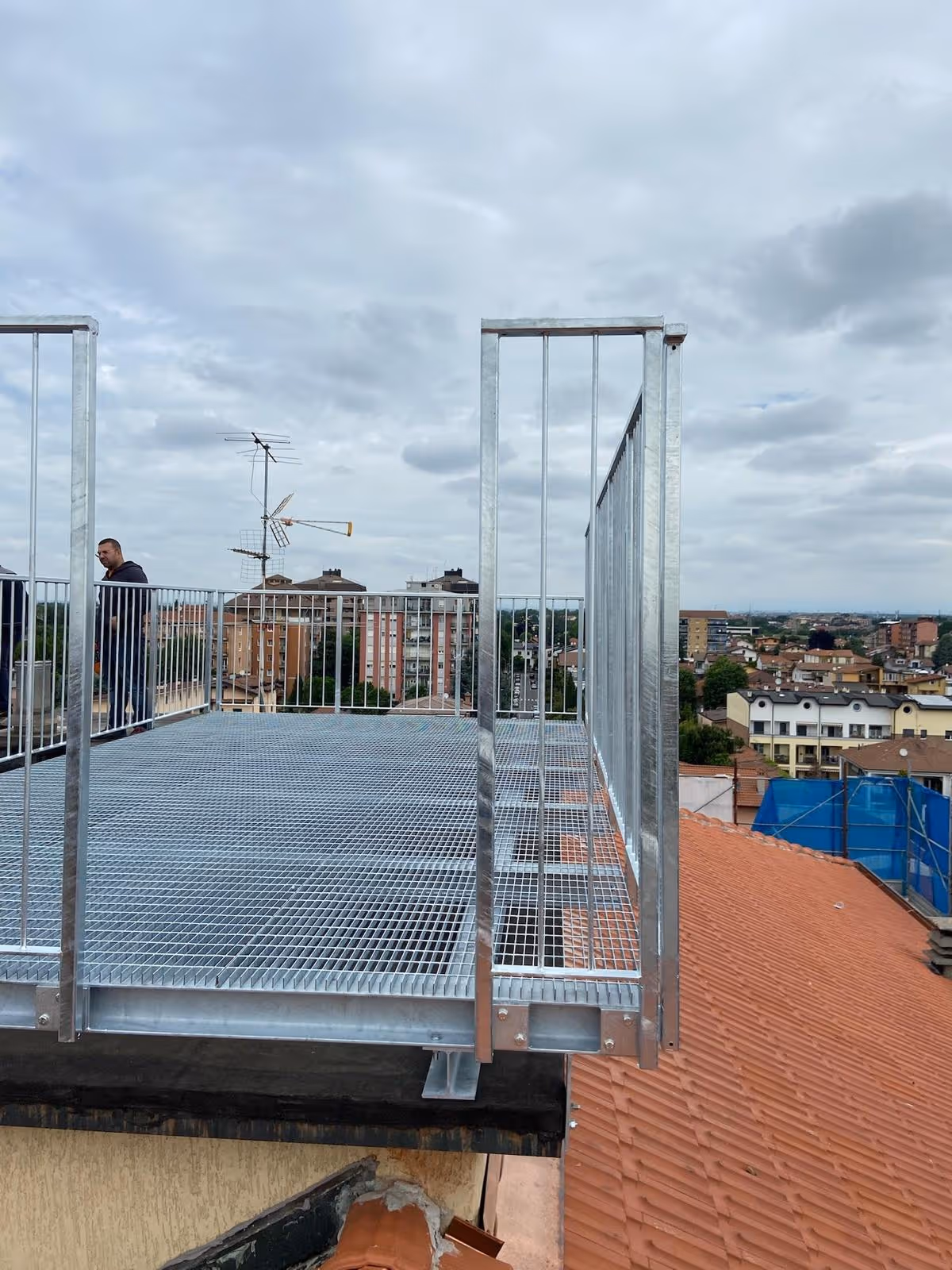 Parapetti in ferro per esterni